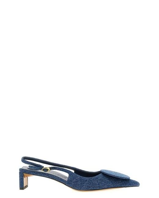 Slingback 'Duelo B' di Jacquemus in Blue