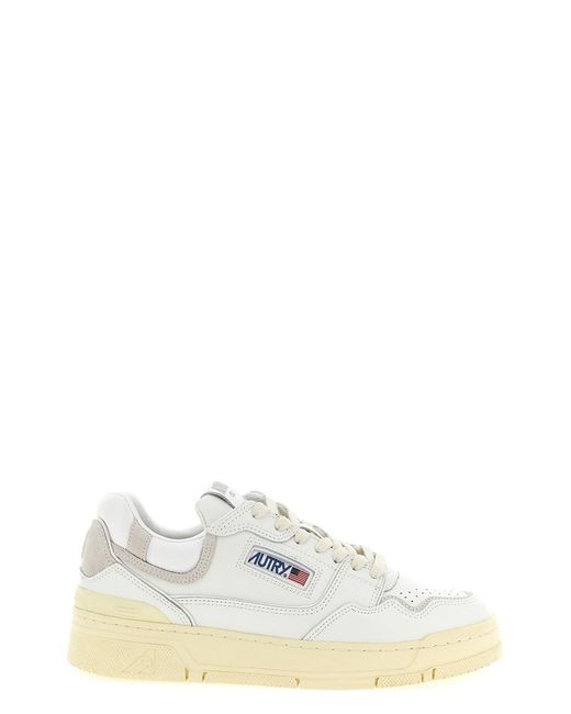 Autry White 'clc Low' Sneakers for men