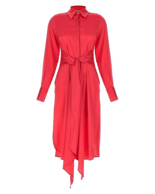 Le twins Red 'cervia' Dress