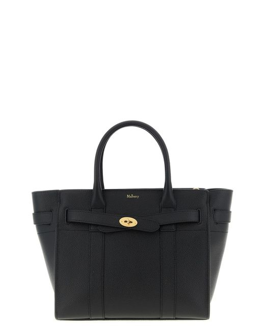 Mulberry Black Shopping 'small Zipped Bayswater'