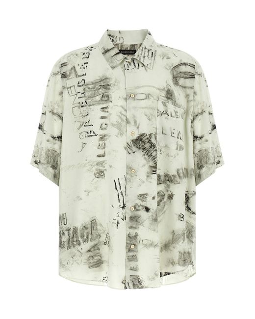 Balenciaga White 'minimal' Shirt for men