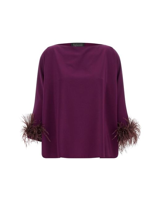 Gianluca Capannolo Purple 'laura' Blouse