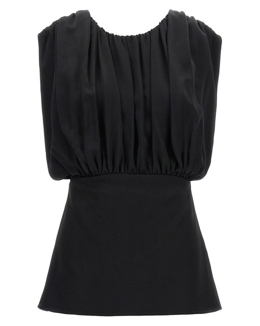 Jil Sander Black '69' Top