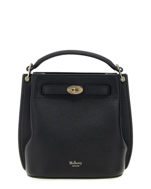Mulberry Black 'islington' Mini Bucket Bag