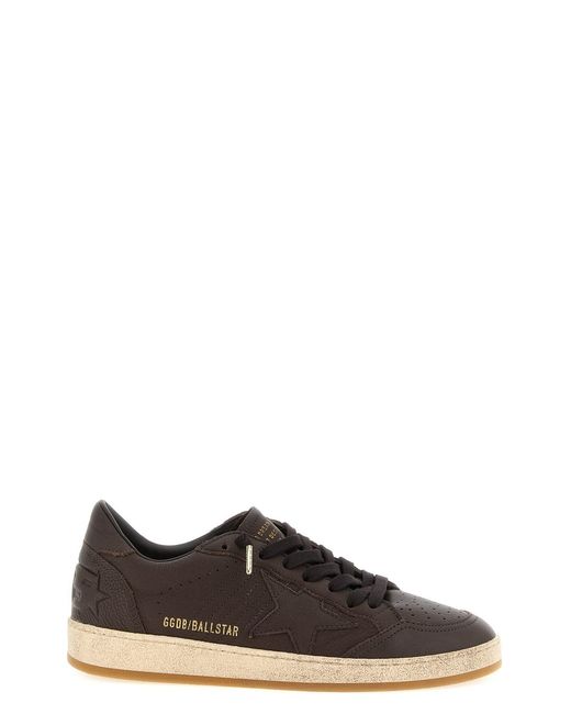 Golden Goose Deluxe Brand Brown 'ball Star' Sneakers for men