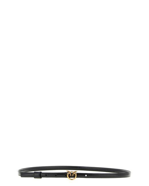 Pinko Black 'love Berry' Belt