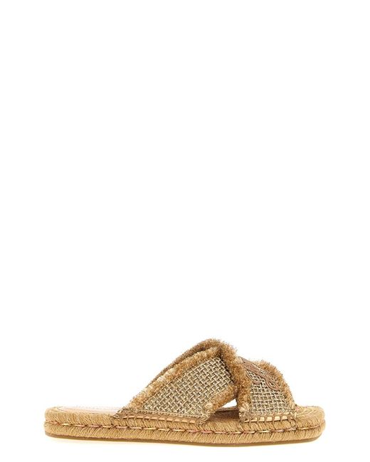 Jimmy Choo Brown 'Aciel' Sandals