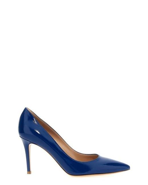 Décolleté 'Gianvito' di Gianvito Rossi in Blue