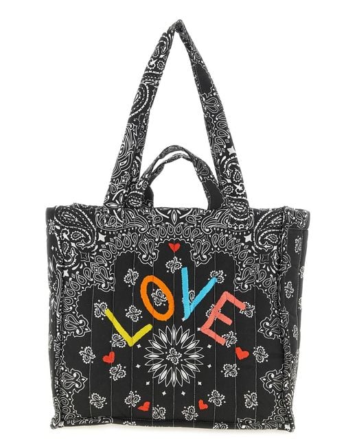 Call it By Your Name Black Medium 'cabas' Shopping Bag