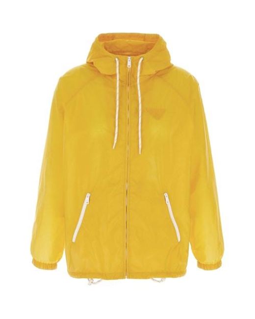 Prada Yellow 'Piuma' Re-Nylon Waterproof