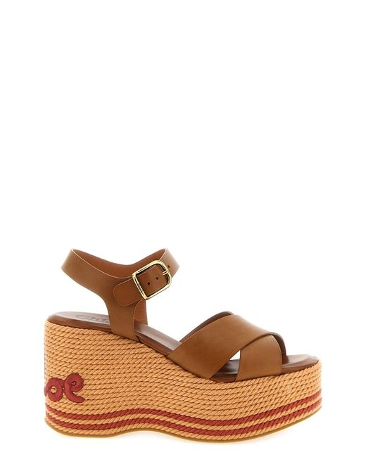 Chloé Brown 'chloé Sand' Sandals