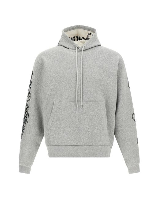 Balenciaga Gray 'cursive' Hoodie