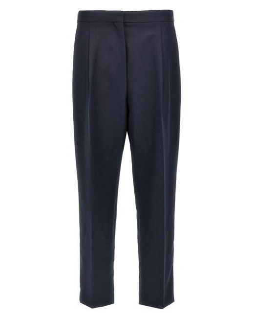 Theory Blue Wool Pants