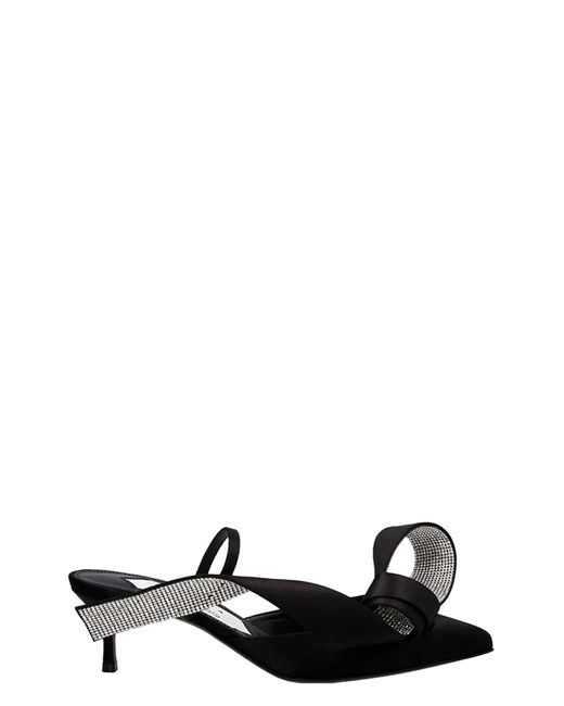 Sergio Rossi Black Mule 'area Marquise' X Area