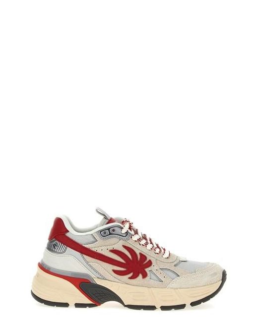 Palm Angels Pink 'the Palm Runner' Sneakers for men