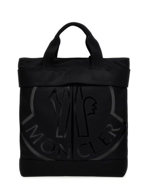 Moncler 'cut' Small Shopping Bag in Black for Men | Lyst