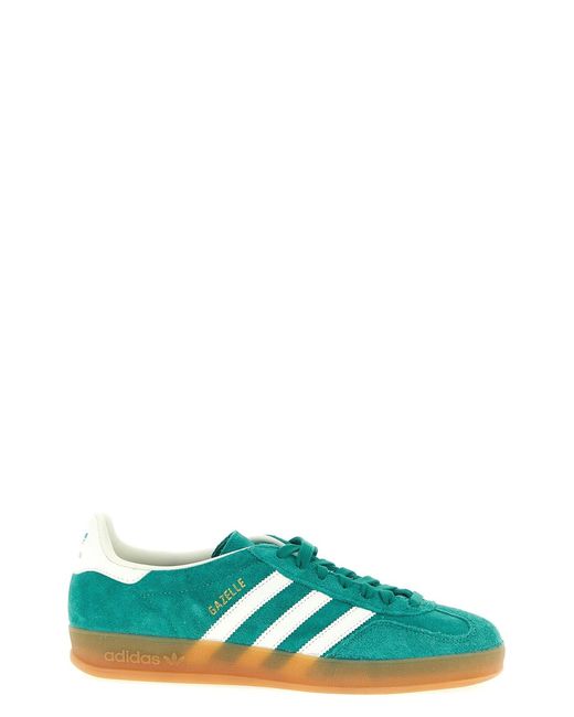 Adidas Originals Green 'Gazelle Indoor' Sneakers for men