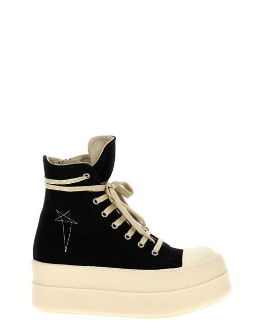 Sneakers 'Double Bumper' di Rick Owens in Black