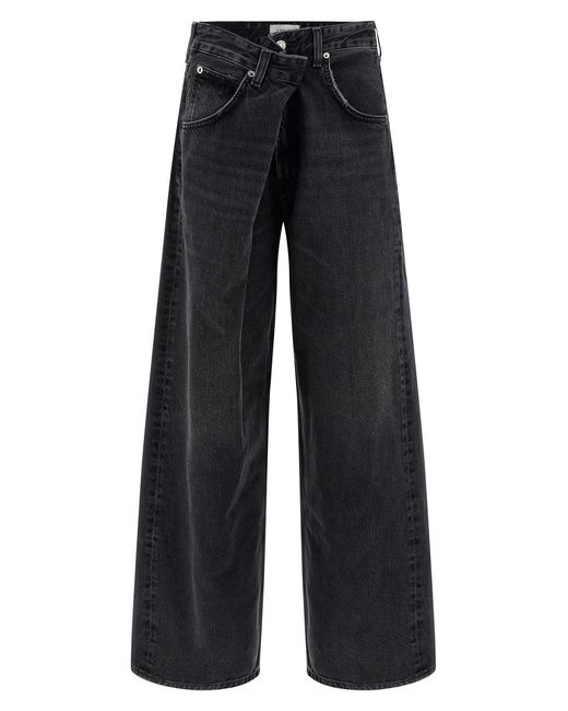 Agolde Blue 'vana' Jeans