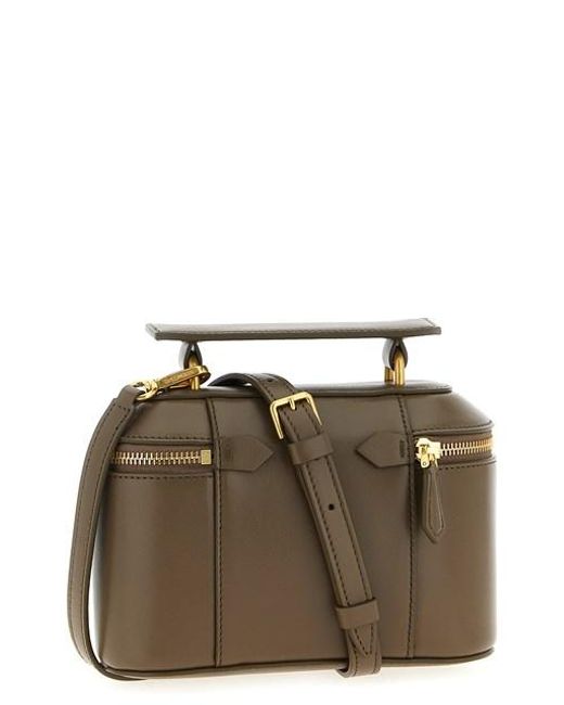 Borsa A Mano 'B-Buzz Vanity' di Balmain in Brown