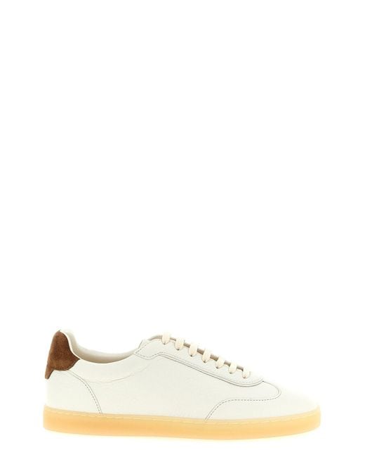 Brunello Cucinelli Sneakers Aus Leder in Multicolor für Herren