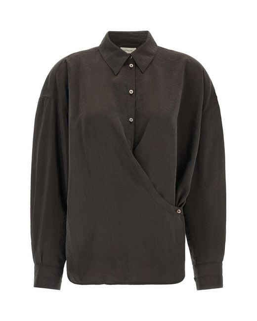 Lemaire Black 'twisted' Shirt