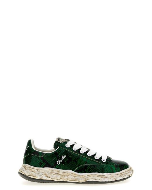 Maison Mihara Yasuhiro Green Sneaker Charles