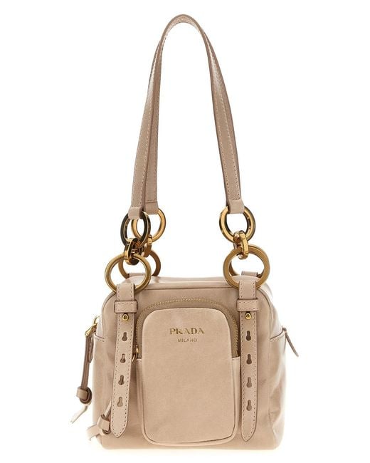 Prada Natural 'Dangle' Top Case