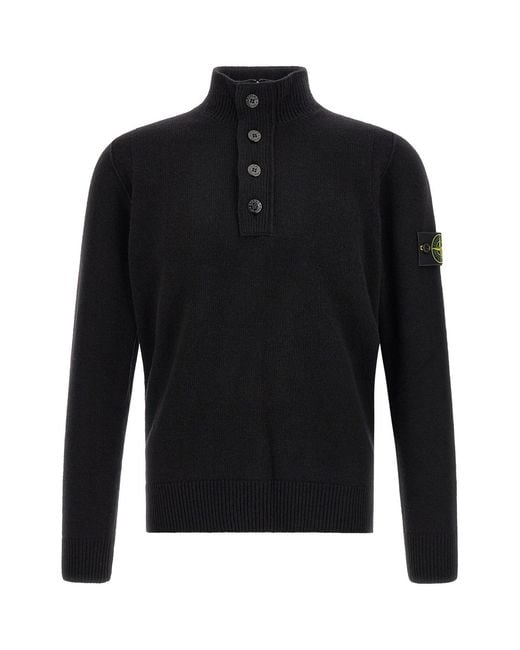Stone Island Black '5100040' Sweater for men