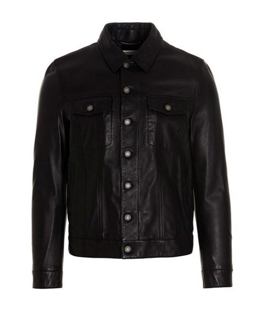 Saint Laurent Black 'segovia' Jacket, for men