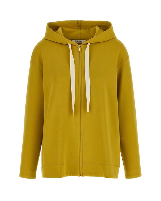 Max Mara Yellow 'smmdoria' Hoodie
