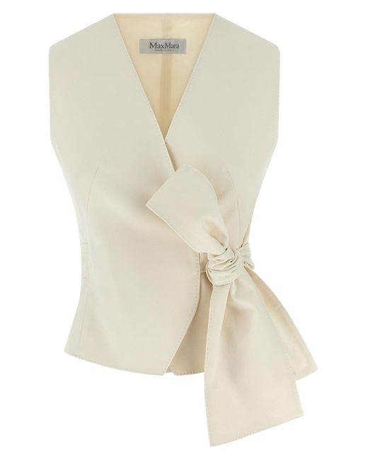 Max Mara Natural 'Zampa' Vest