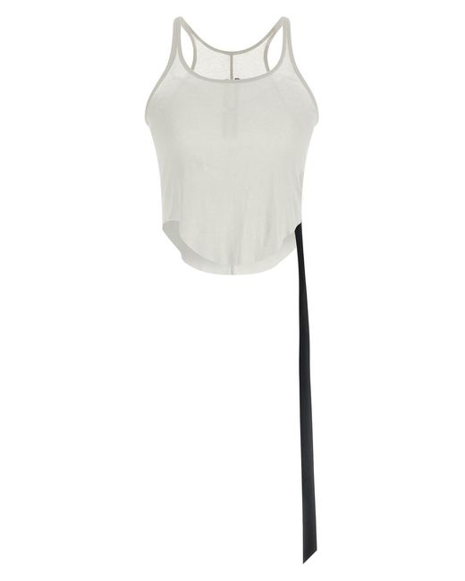 Rick Owens White Tanktop "Basic"