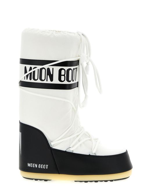 Moon Boot White Stiefeletten "Icon"