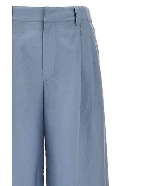Pantalone cotone di Brunello Cucinelli in Blue