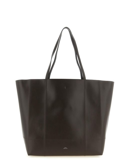 Totême Black 'roam' Shopping Bag