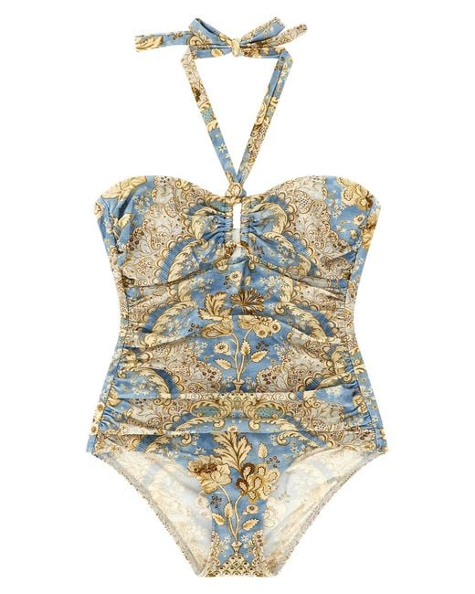 Zimmermann Blue Daylight Beachwear Light