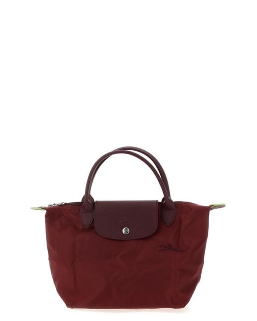 Longchamp Purple Handtasche "S Le Pliage Green"