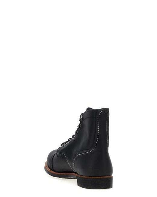 Stivaletto 'Iron Ranger' di Red Wing in Black da Uomo