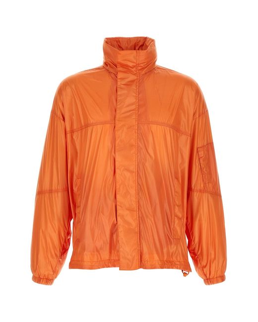 Laminar Orange Foldable Jacket for men