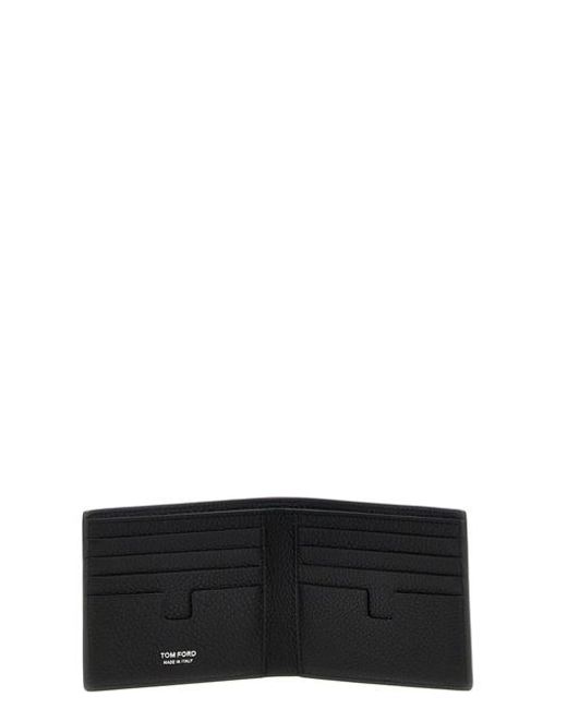Portafoglio logo di Tom Ford in Black da Uomo