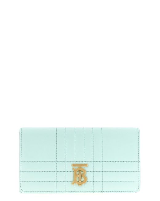 Burberry Blue 'lola' Wallet On Chain