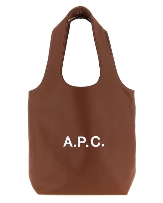 A.P.C. Brown 'ninon' Small Bag