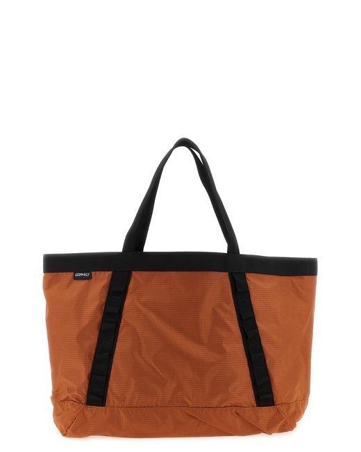 Gramicci Brown 'trail' Shopping Bag for men