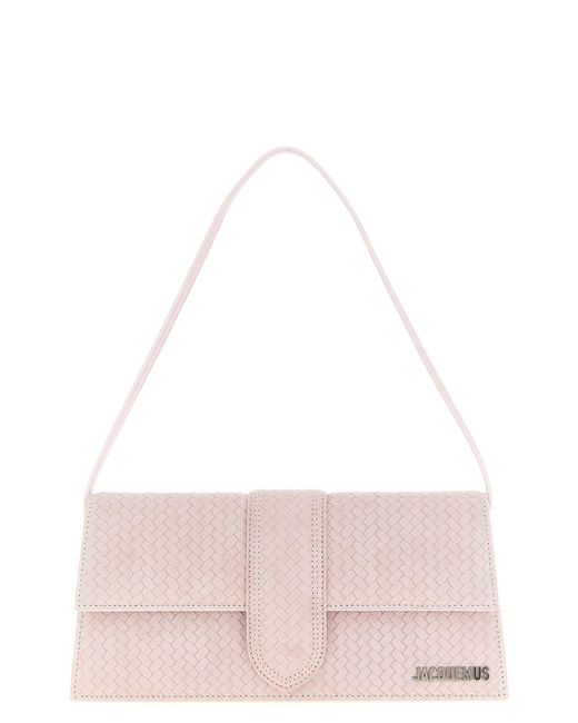 Jacquemus Pink 'le Bambino Long' Shoulder Bag