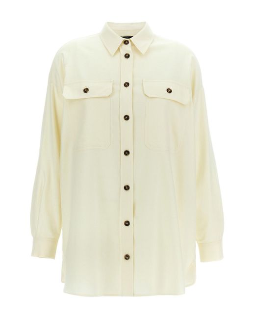 Weekend by Maxmara White 'rolf' Shirt