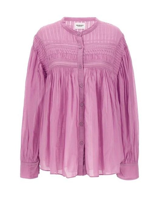 Isabel Marant Pink 'plalia' Shirt
