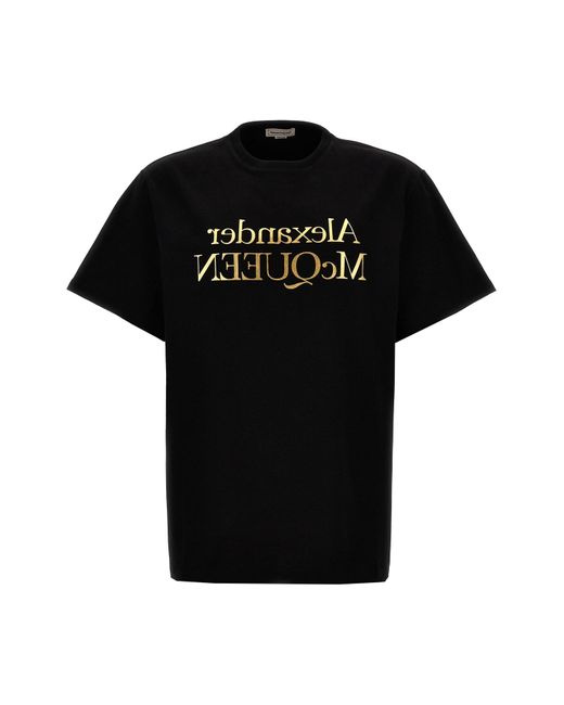 Alexander McQueen T-Shirt Mit Logodruck in Black für Herren