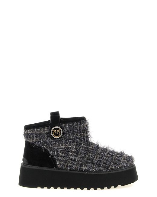 Pinko Black 'martina 08' Ankle Boots