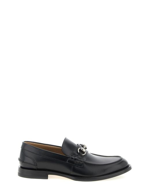 Gucci Black 'morsetto' Loafers for men